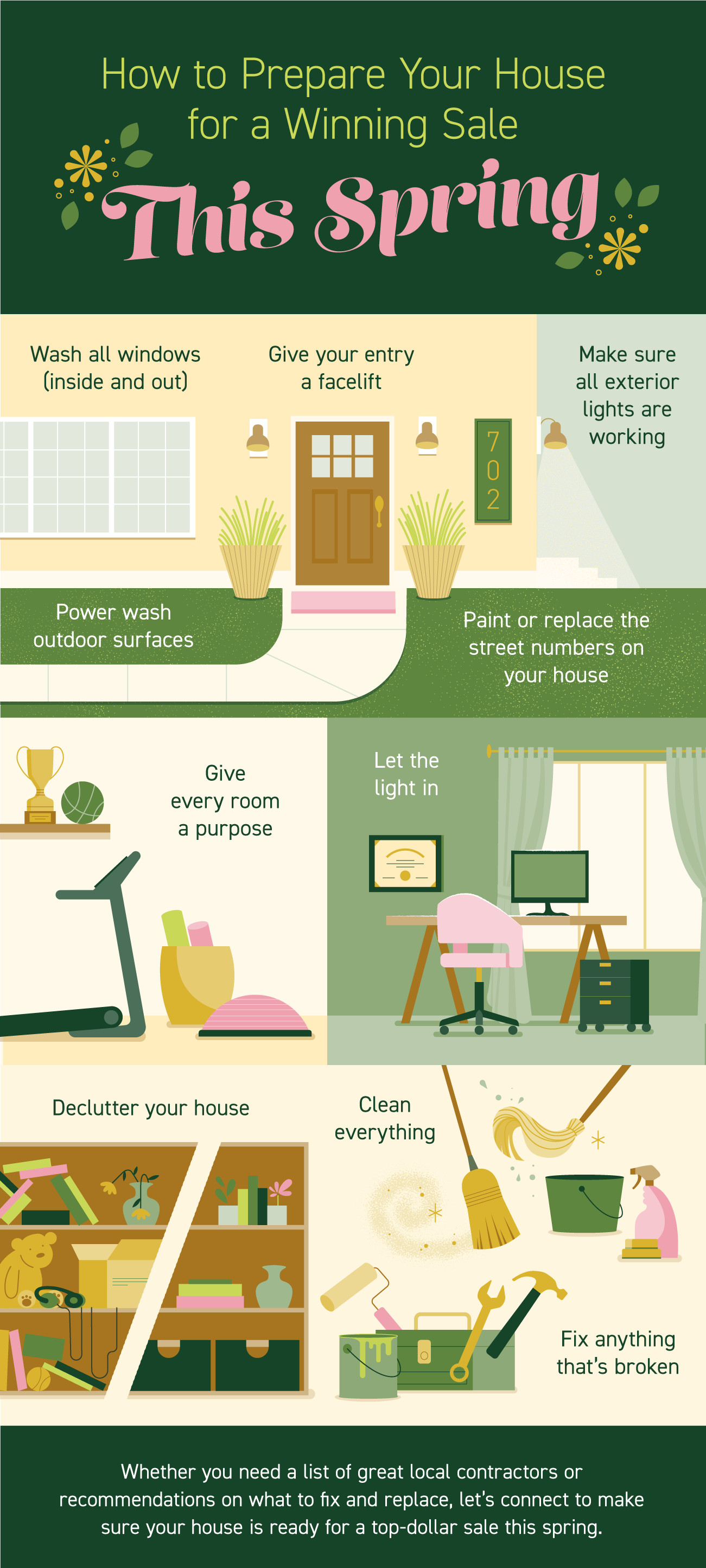 How to Prepare Your House for a Winning Sale This Spring [INFOGRAPHIC] | Simplifying The Market
